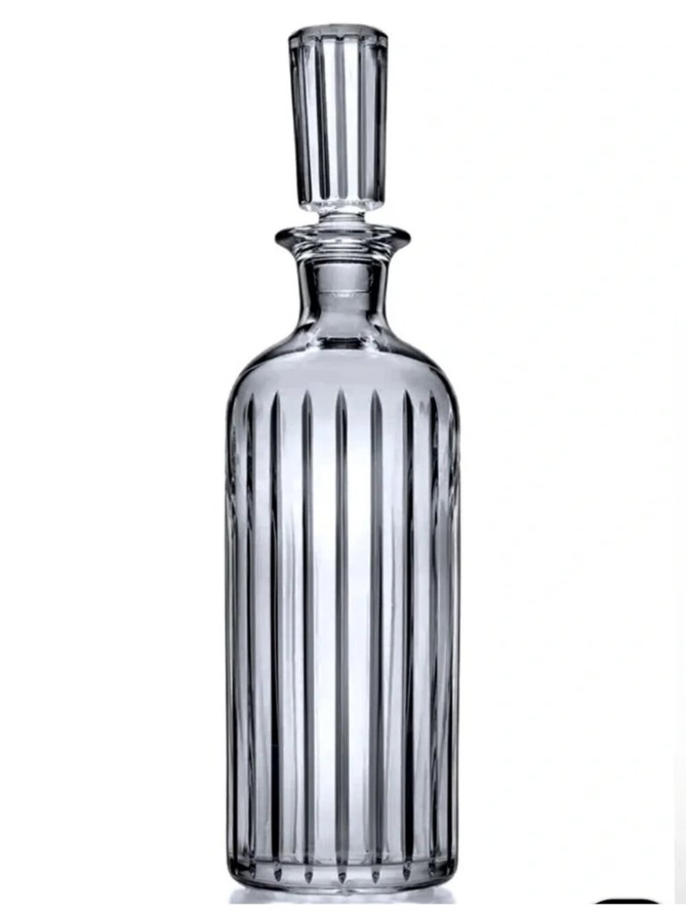 BACCARAT Harmonie Crystal Decanter 12.5" Tall Elegant Classic Vintage Art Glass